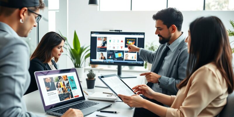 Website design